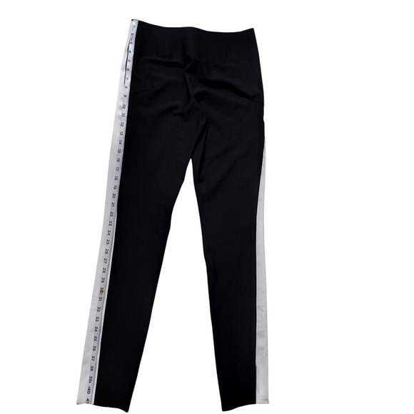 Athleta Women's Interstellar Tight Black White Colorblock Pants Size 4 - Picture 8 of 11